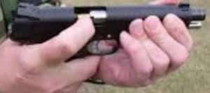 Support-Hand Under FRONT Serrations Method