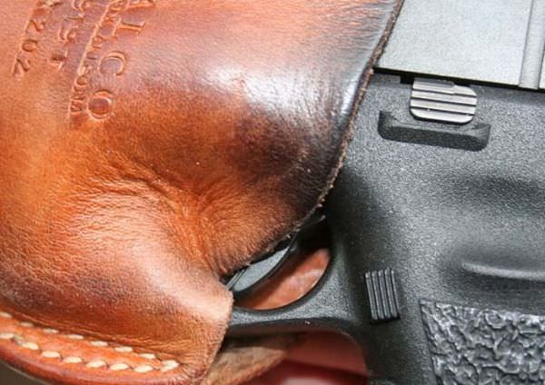 Man's Leather Holster Causes Accidental Discharge Man's Leather Holster Causes Accidental Discharge