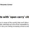 Police Perspective on Open Carry Police Perspective on Open Carry