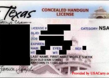 Texas Concealed Handgun License