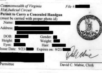 Virginia Concealed Carry Permit
