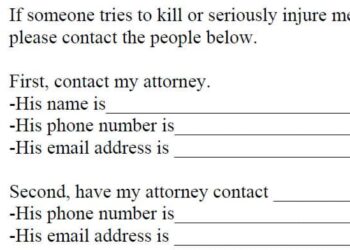 Why I’m Giving You My “Aftermath Contacts” Form