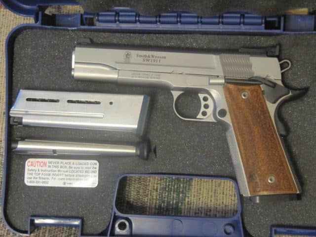 SW 1911 Pro in Case