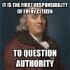 Why Authority Must Be Challenged Why Authority Must Be Challenged
