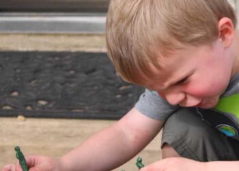 Most Young Boys Love to Play "Army" with Toy Guns