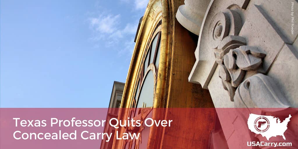 Texas Professor Quits Over Concealed Carry Law