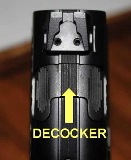 Canik TP9SA Decocker