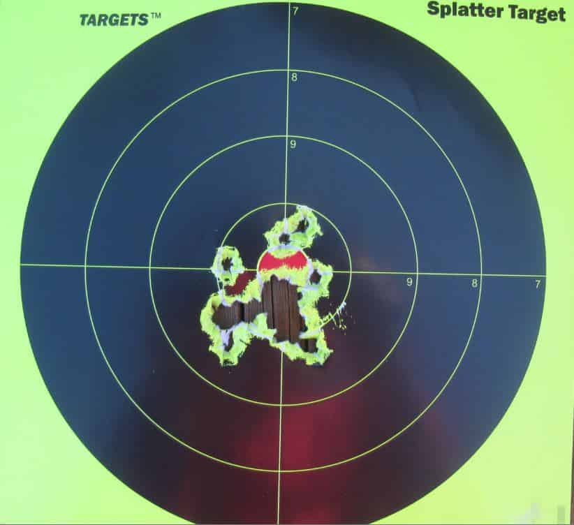 First Canik TP9SA mag with 18 hits in a 2-inch group at 7 yards