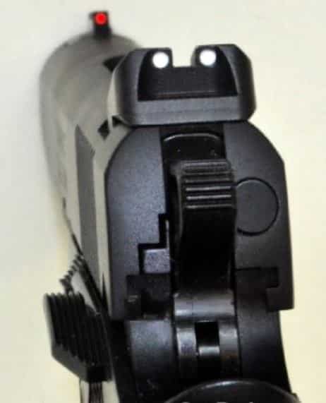 RO Compact-Front FO and Rear Sights-One-Side Safety