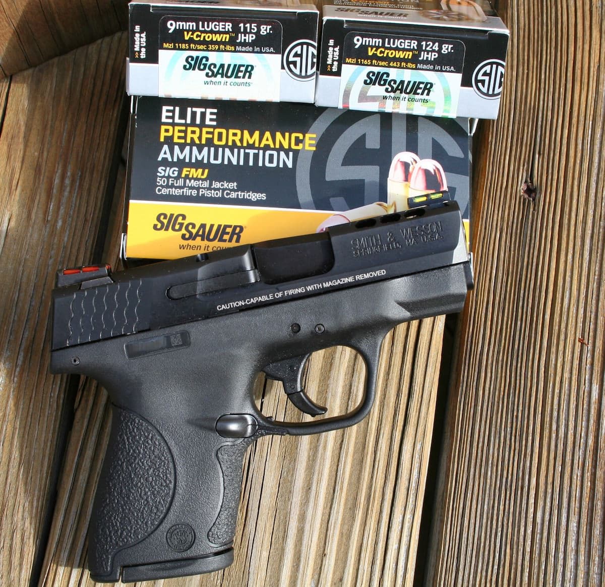 Ported 9mm Shield- SIG Ammo- 2376x2304