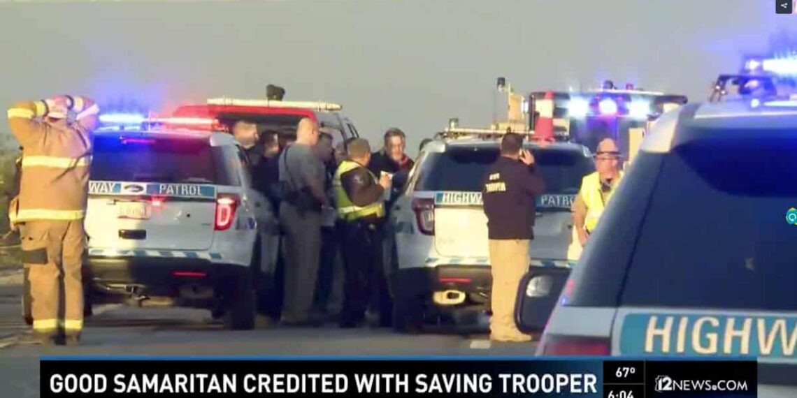 Arizona Trooper's Life Saved By Armed Citizen
