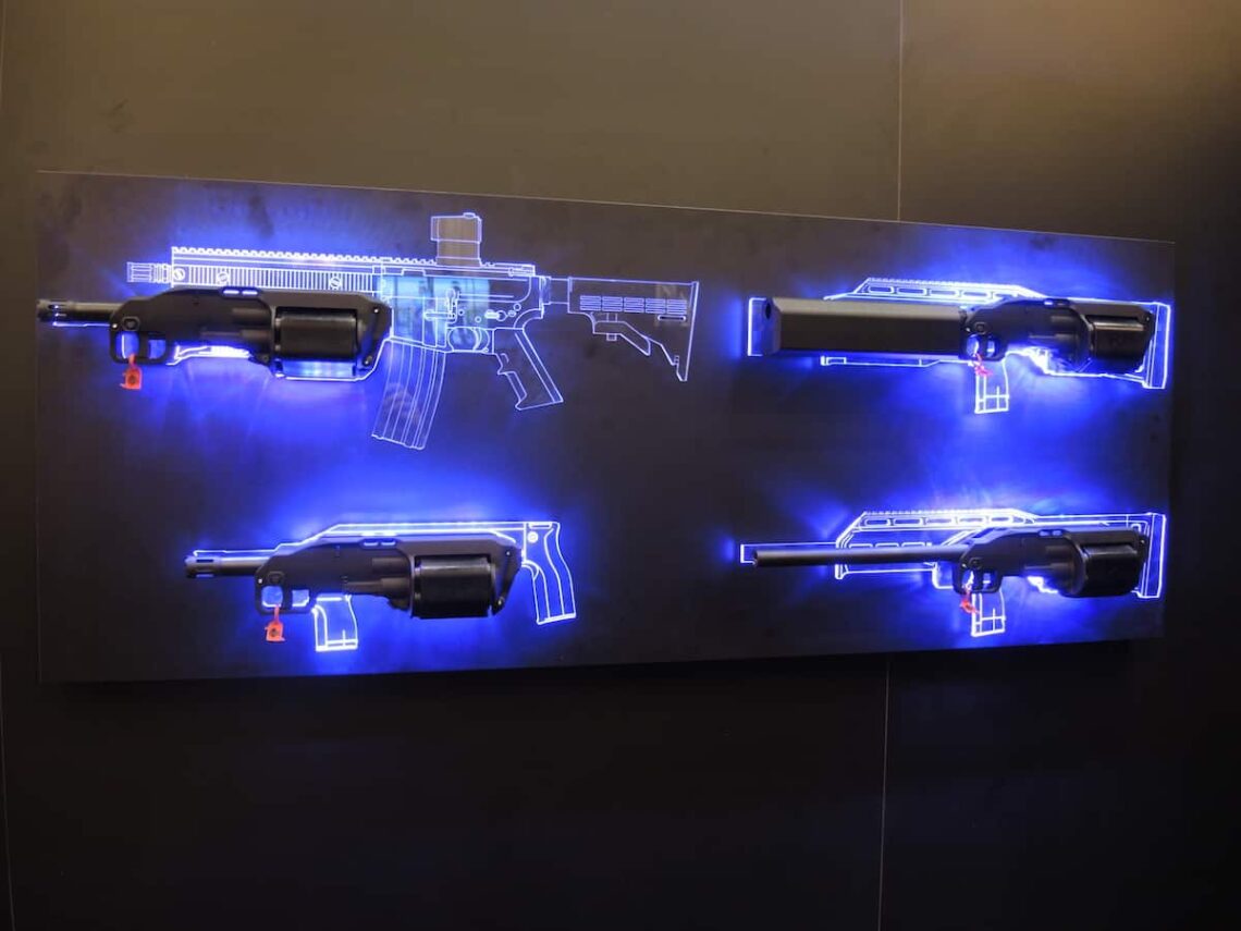 Shot Show 2017 SIX12 Modular 12 Gauge Revolver Shotgun USA