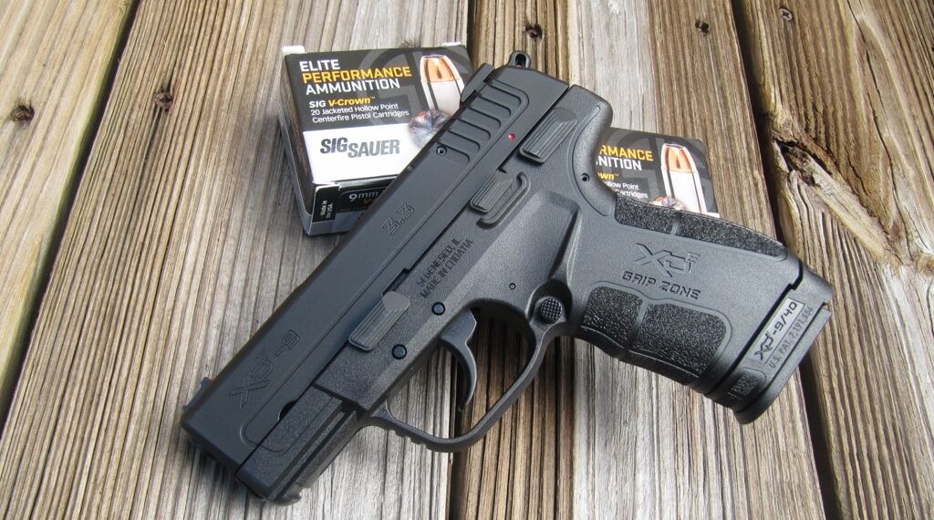XD-E- Hammer-Thumb Safety-Curved Trigger