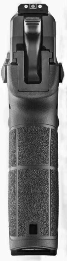 Springfield XD-E has a Long, Sleek Profile with its 1" Grip Width & 5" Height