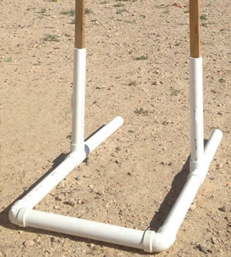 Option #3 Target Stand with Verticals in Center on Side Pieces