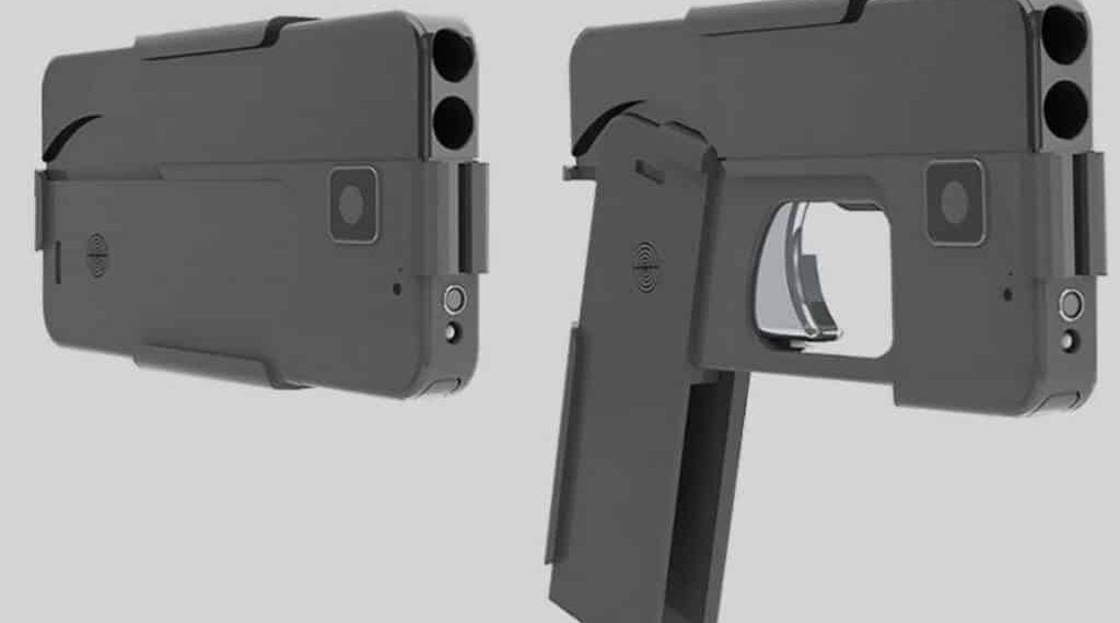 Radically-Designed New Concealed Carry .380 Cellphone Pistol