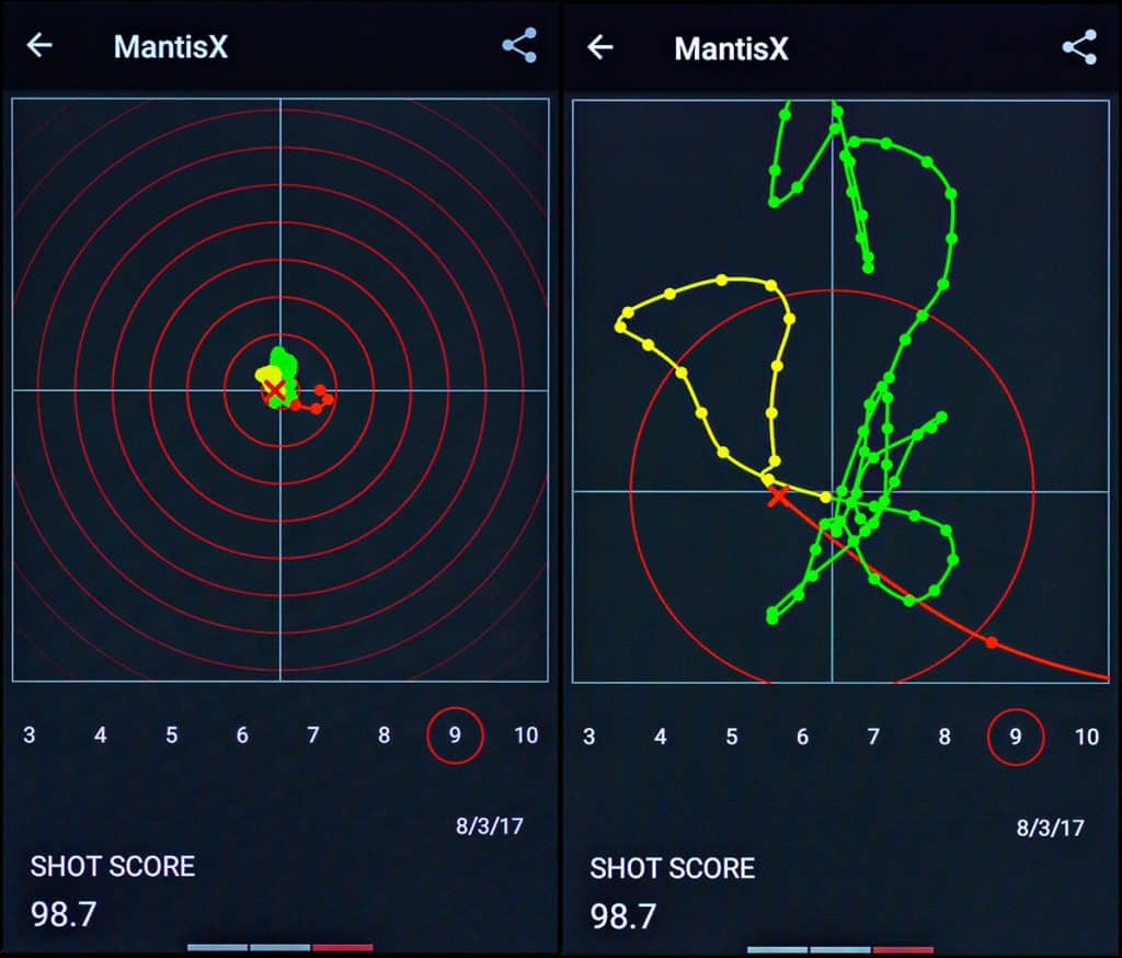 MantisX trace zoom