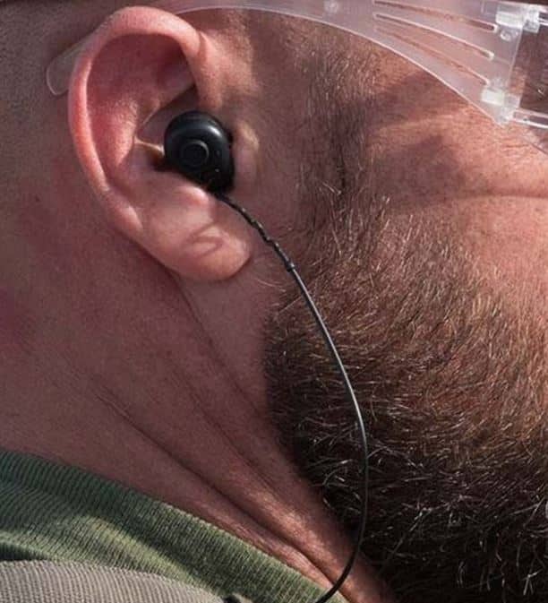 Peltor TEP-100 Tactical Digital Electronic Earplugs with Cord (Optional Wear)- In The Ear