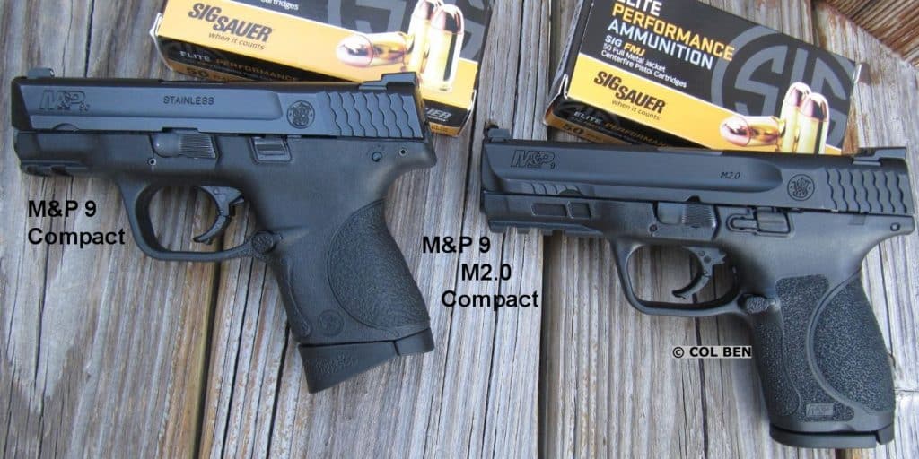 Compact 9mm Comparison Chart