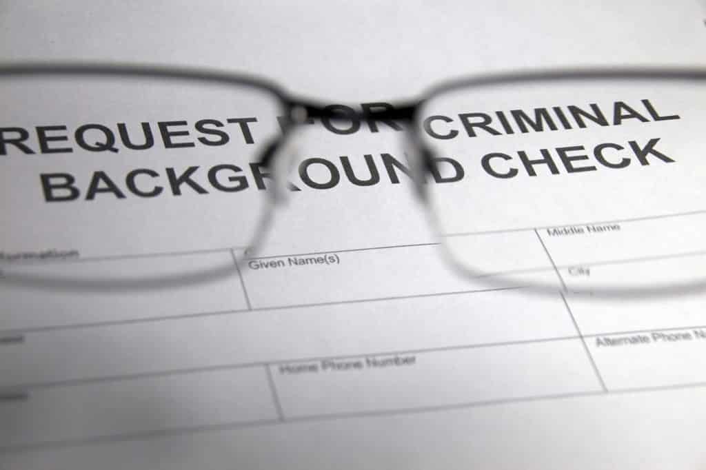 Criminal Background Check-- source-fbi.gov
