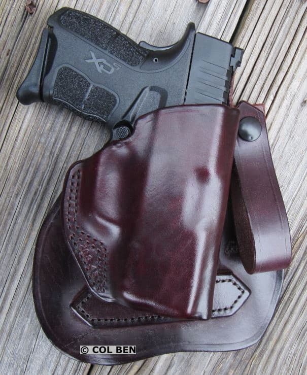 Kramer Holster OWB Leather MSP Paddle-Belt Loop Holster