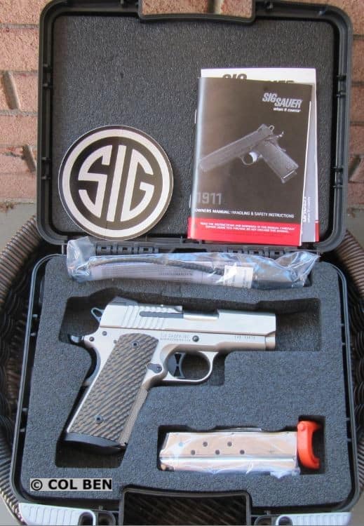 Sig Ultra Compact 1911 Problems