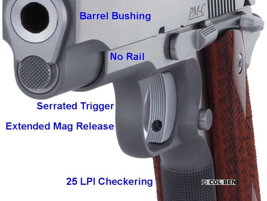 Dan Wesson Pointman Carry PM-C 9mm - Bull Match-Grade Crown Barrel & Other Extra Features