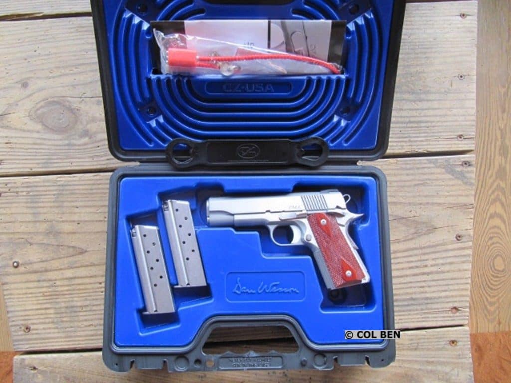 Dan Wesson 1911 PM-C in Hard Case with 2 Mags, Lock, Instruction Manual & Bushing Wrench