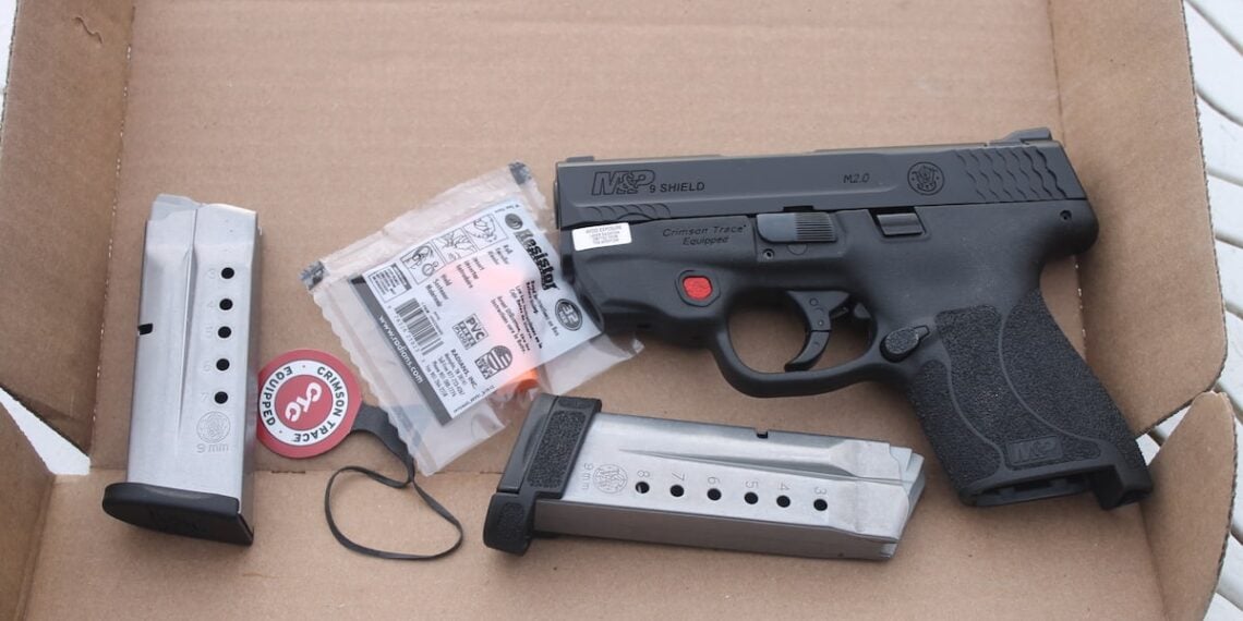 M&P9 SHIELD M2.0 with Integrated Crimson Trace Red Laser Review