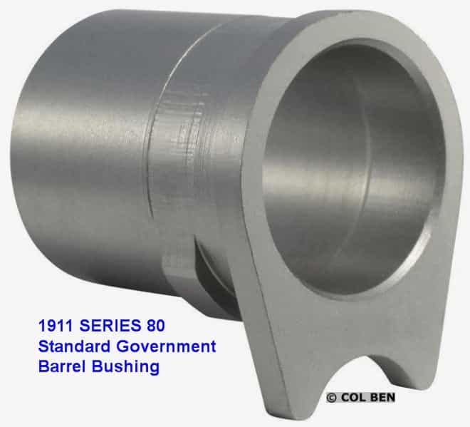 Series 80 1911s Use the Standard, Solid Barrel Bushing.