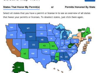 Concealed Carry Maps