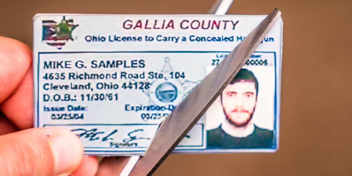 100+ Concealed Carry Licenses in Ohio Could Be Suspended