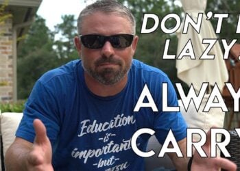 Don’t Be Lazy | Always Carry a Gun – PLUS: “OC” Drop? and Giveaway