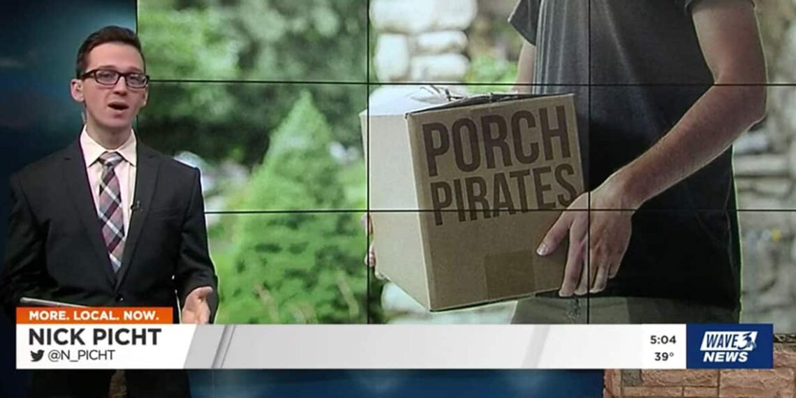 Armed Citizen Confronts Package Thieves