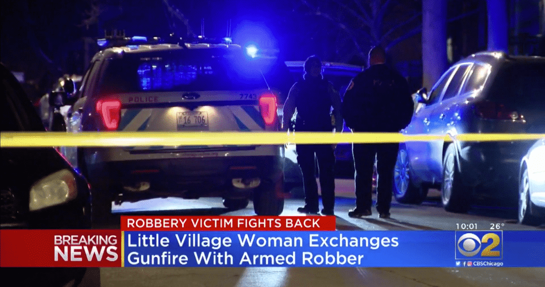Women with Concealed Carry Permit Fights Back Against Robber