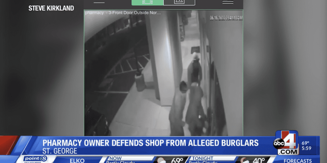 Utah Pharmacist Prevents Burglary With Carry Gun, Chases Three Suspects Off
