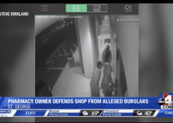 Utah Pharmacist Prevents Burglary With Carry Gun, Chases Three Suspects Off