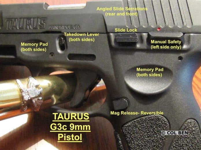 First Shots Taurus G3c Review USA Carry
