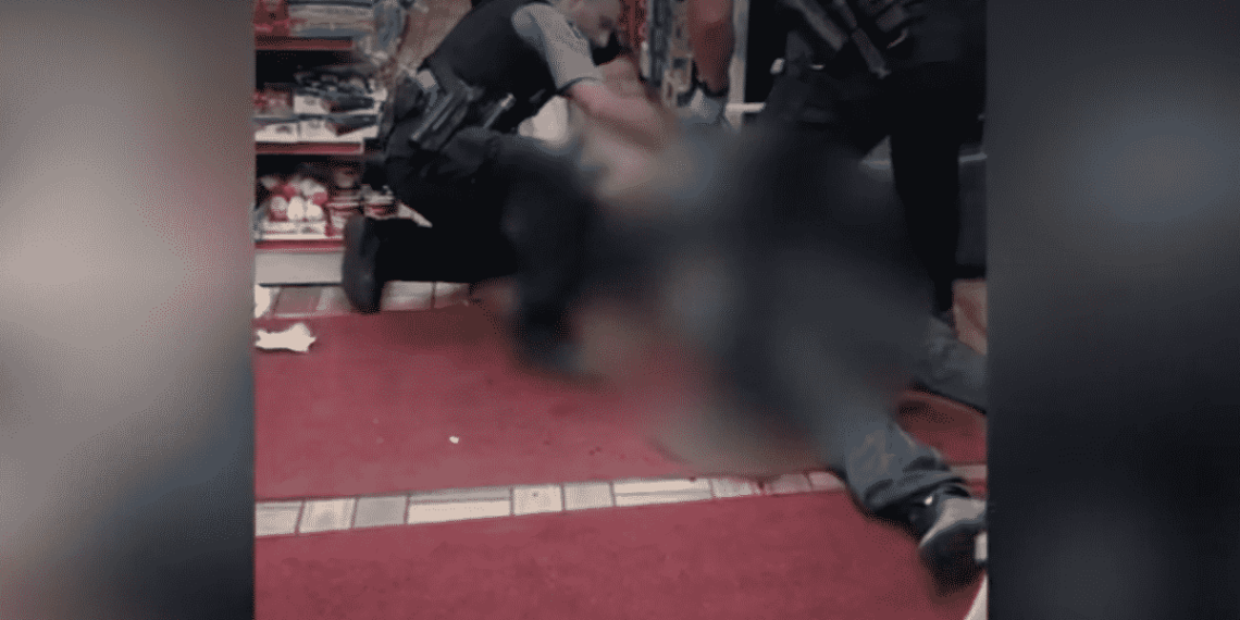 Store Employee Draws On Armed Robbers, Chases Them & Shoots One