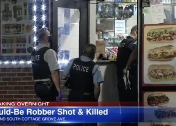 Man Robbing Gas Station Shot In The Back, Killed