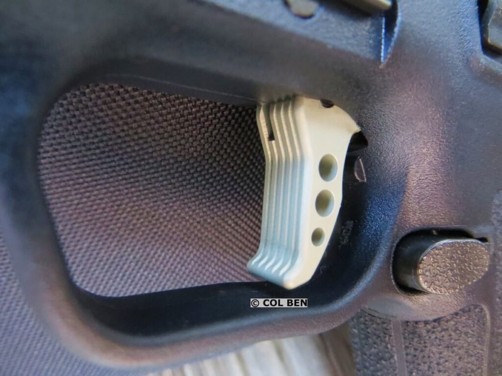 Smith & Wesson Performance Center M&P9 Shield EZ Flat-Faced, Skeletonized, & Serrated Trigger