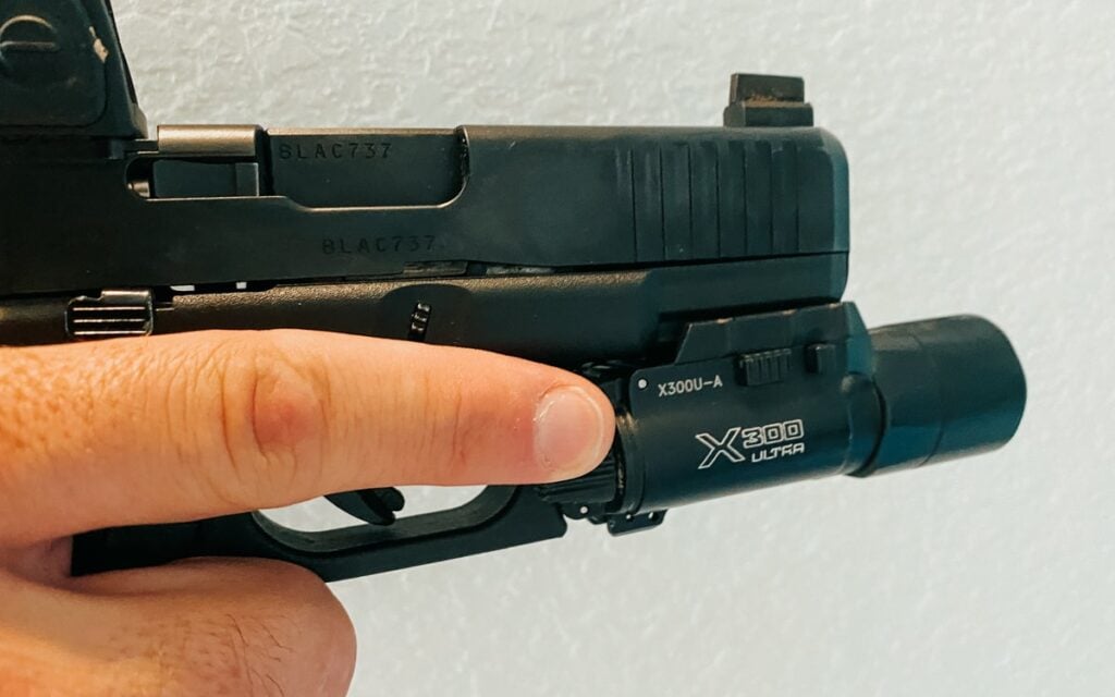 Weapon Light Trigger Finger Switch
