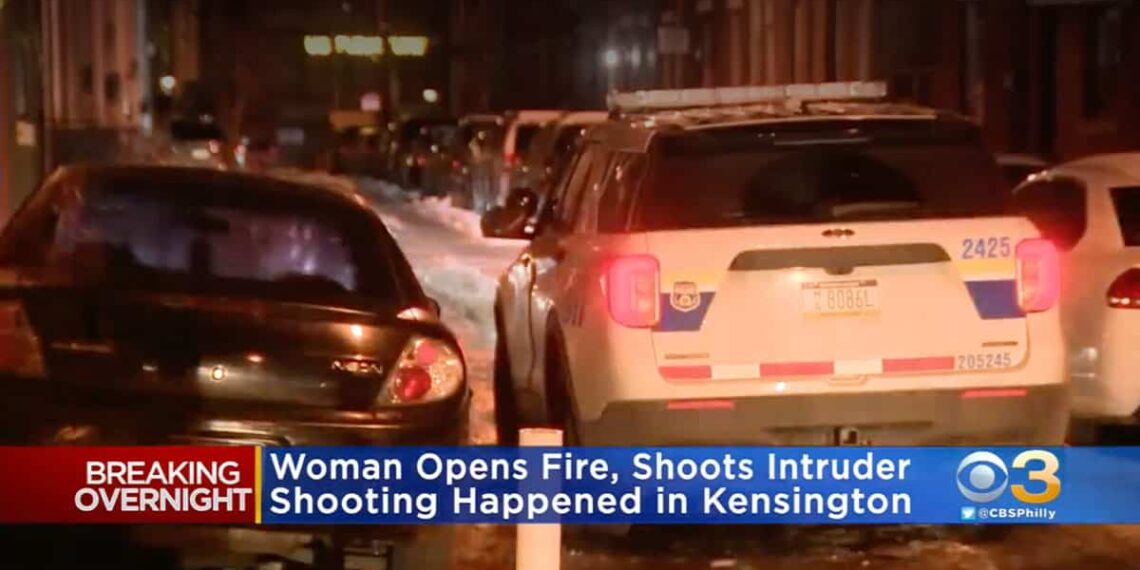 Philadelphia Woman Shoots Intruder in Thigh; Critically Wounds Him