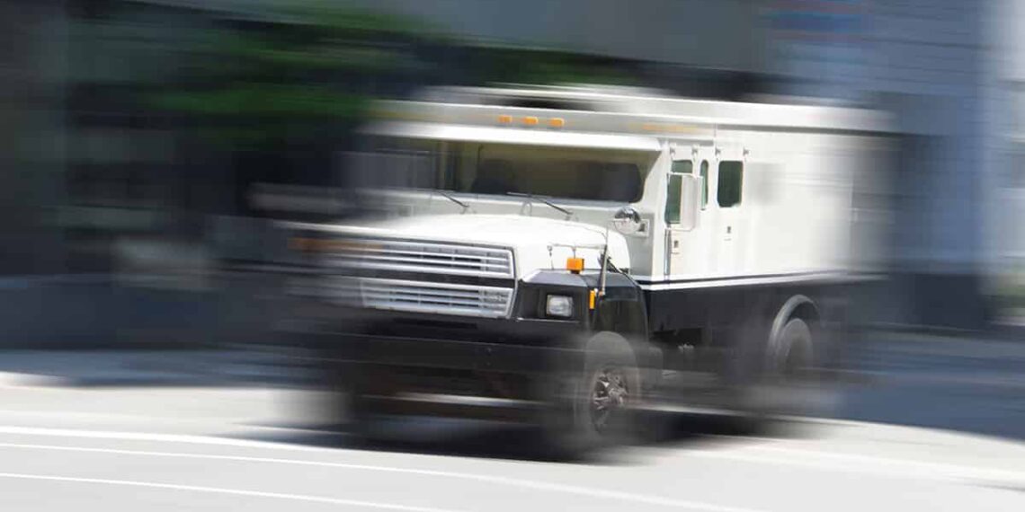 Man Attempts Armored Truck Robbery, Gets Shot in Chest by Guard