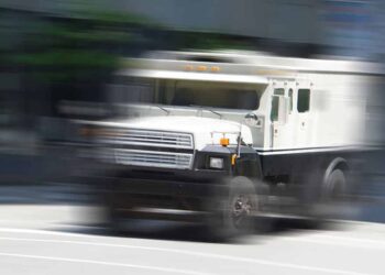 Man Attempts Armored Truck Robbery, Gets Shot in Chest by Guard