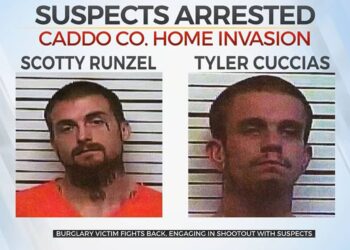 Rural Oklahoma Man Fires at Burglars that Kicked Down His Door