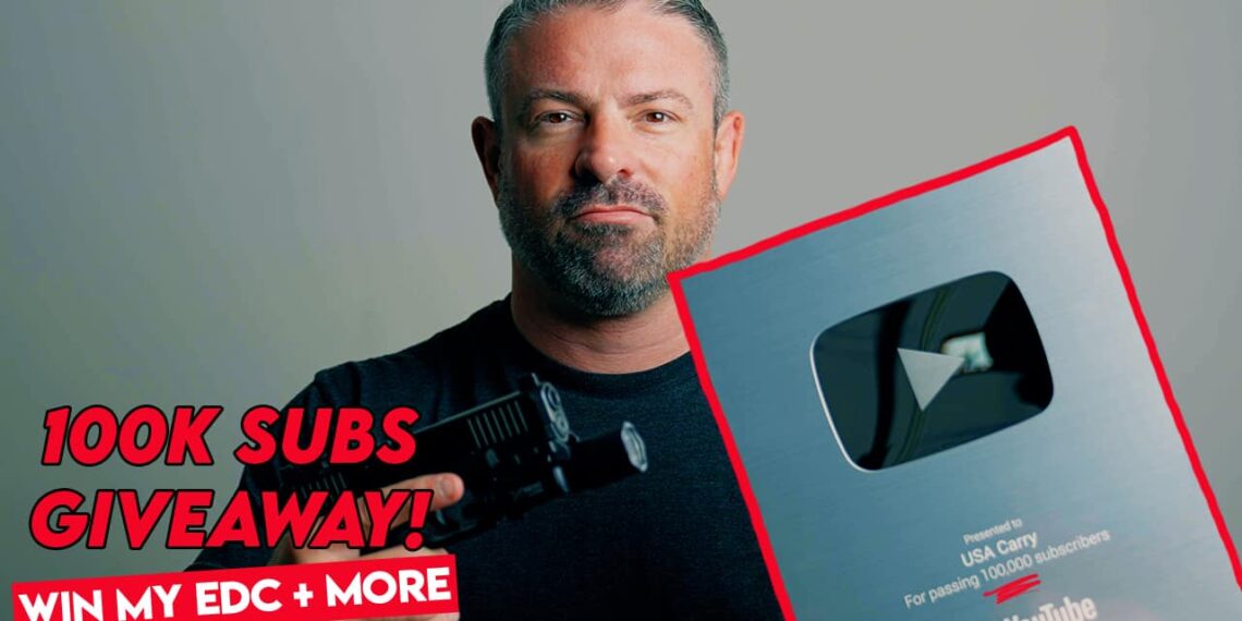Win My EDC! 100K YouTube Subscriber Giveaway