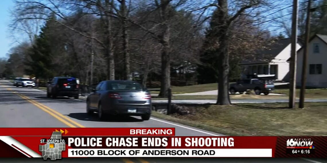 Police Chase Ends With Suspect Being Shot By Homeowner