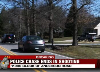 Police Chase Ends With Suspect Being Shot By Homeowner