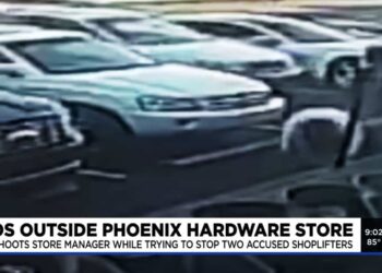 Store Manager Shot in Leg by Bystander While Chasing Shoplifters